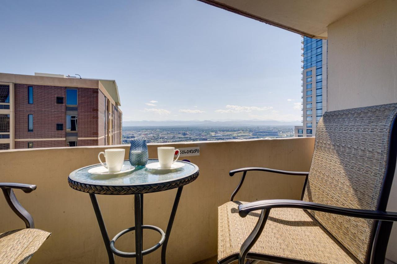 Downtown Denver Condo With Balcony And Mountain Views Esterno foto